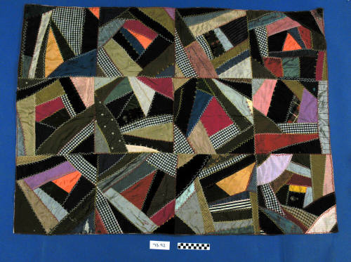 Quilt, Patchwork, "Crazy"