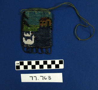 Child's beaded purse