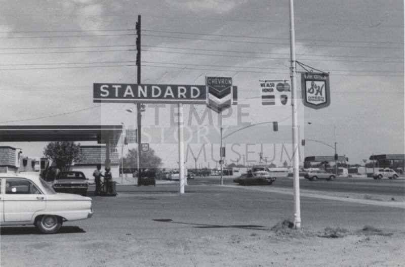 Don Comb's Chevron Gasoline Station - 1926 North Scottsdale Road, Tempe, Arizona