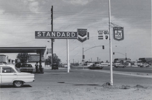 Don Comb's Chevron Gasoline Station - 1926 North Scottsdale Road, Tempe, Arizona