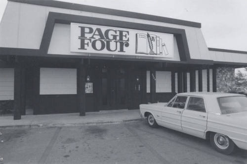 Page Four Book Store - 2240 North Scottsdale Road, Tempe, Arizona