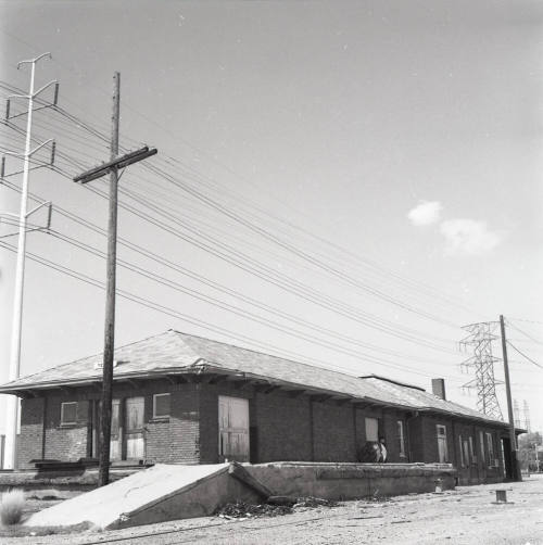 Tempe Depot lookin at the southeast corner with loading dock