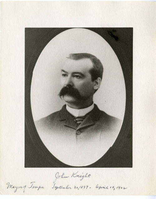 John Knight, Tempe Mayor 1897-1902