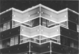 Chase Building in Tempe at night