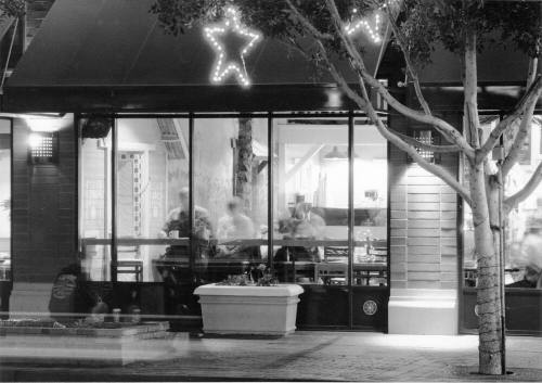 Coffee Plantation, Mill Avenue, Tempe, Arizona in December