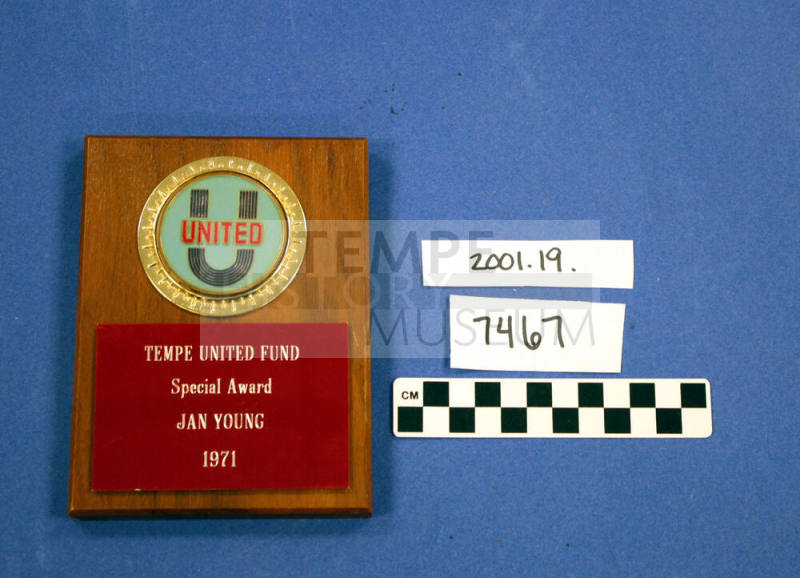 Plaque, Award