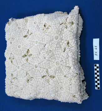 Hand crocheted bedspread