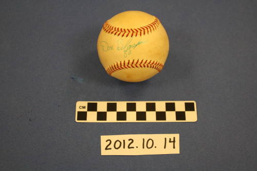 Autographed Baseball-Tigers