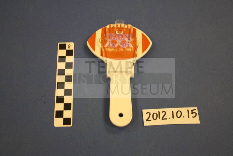 Clapper: Tempe in 1996 (Super Bowl XXX)