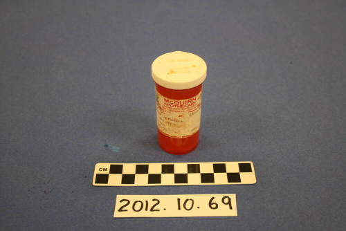 McQuinn Apothecary Prescription bottle