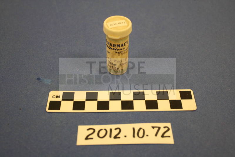 Laird Pharmacy Prescription bottle.