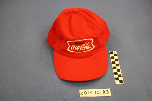 Red Coca Cola baseball cap