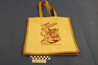 Burlap Tote Bag: 1996 Football Classic