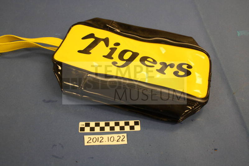Tigers yellow and black sport bag