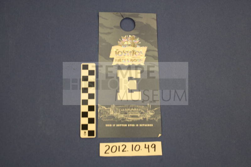 Fiesta Bowl Game Parking Tickets