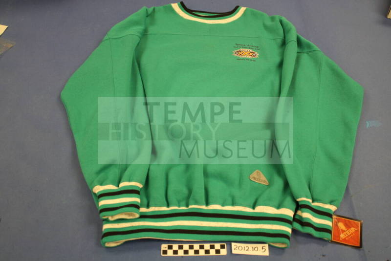 Harry Mitchell's Green superbowl 30 Sweatshirt, 1996