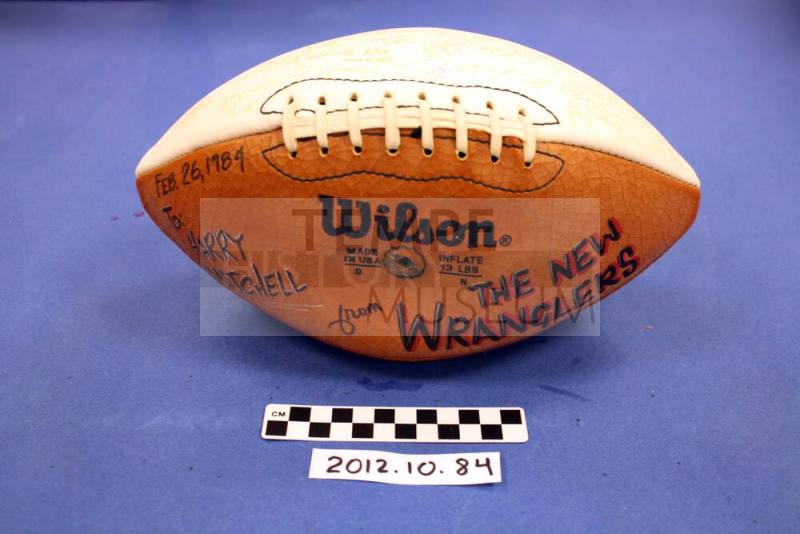 New Wranglers Football Autographs