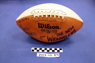 New Wranglers Football Autographs