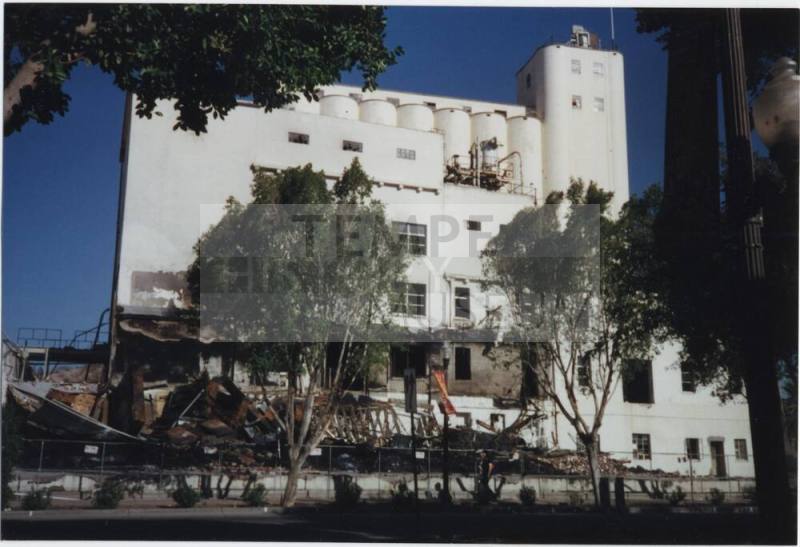 Hayden Flour Mill after 2002 fire