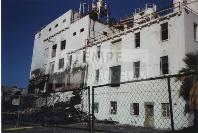 Hayden Flour Mill after 2002 fire