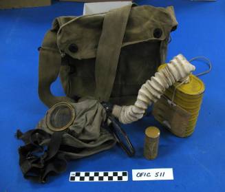 Gas mask kit -- World War I