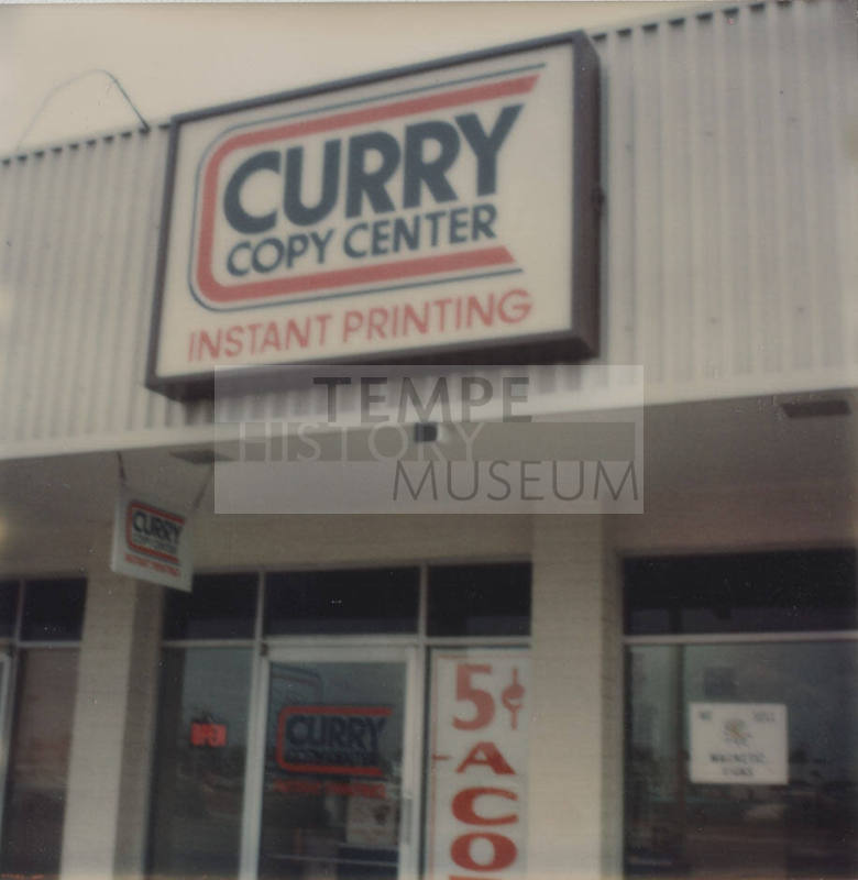 Curry Copy Center of Tempe - Suite A - 39 West Southern Avenue, Tempe, Arizona
