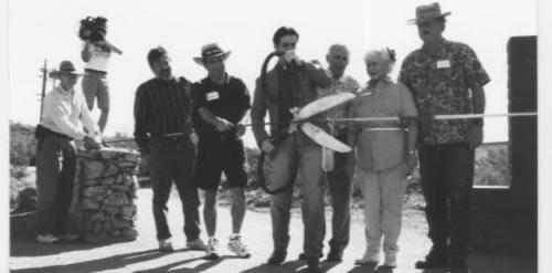 Photograph Ribbon Ceremony of Loma Del Rio and Papago Park trail opening.