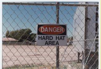 Photograph of Construction site of Tempe Public Library