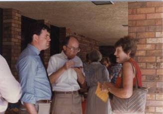 photograph of ceremony of Tempe Library
