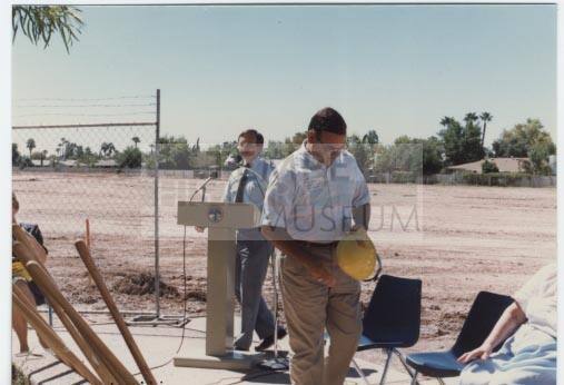 Photograph of Mayor Harry Mitchell to speak