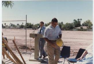 Photograph of Mayor Harry Mitchell to speak
