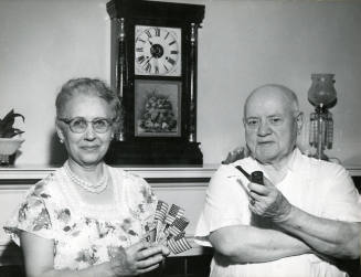 Photograph of Dr. William J. and Mrs. Augusta Barrett