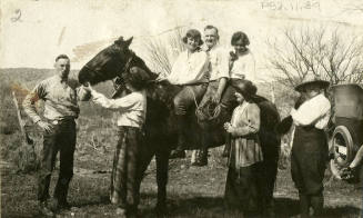 KAYGEE photograph people and a horse