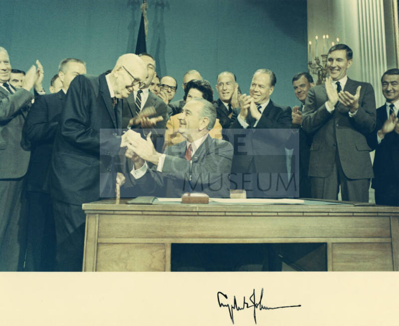 Lyndon Johnson photograph
