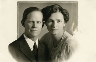 Portrait of Roy and Estelle Hackett