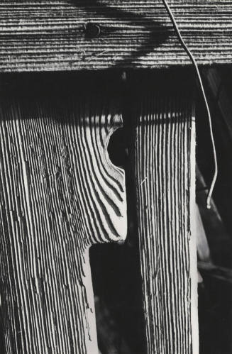 Closeup of Fence section near Petersen House