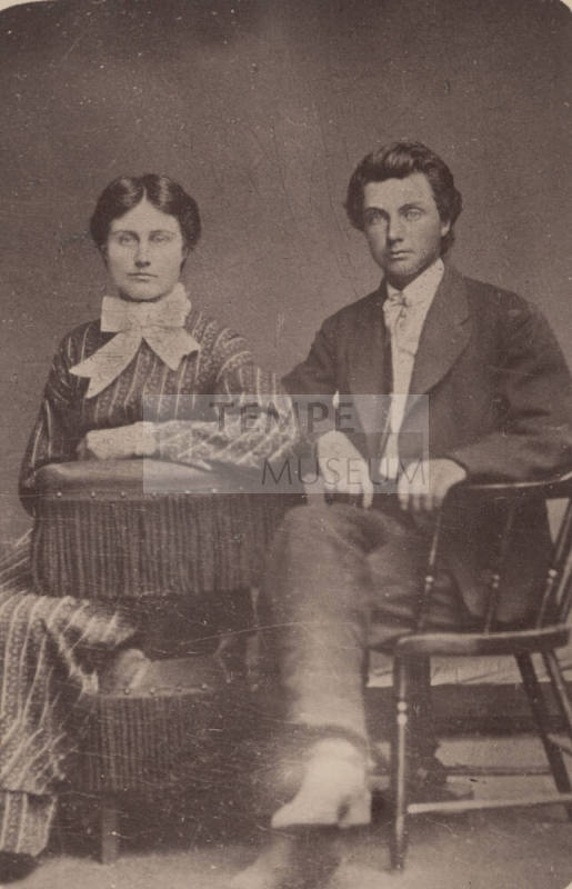 Portrait of Jim and Ella Gililland