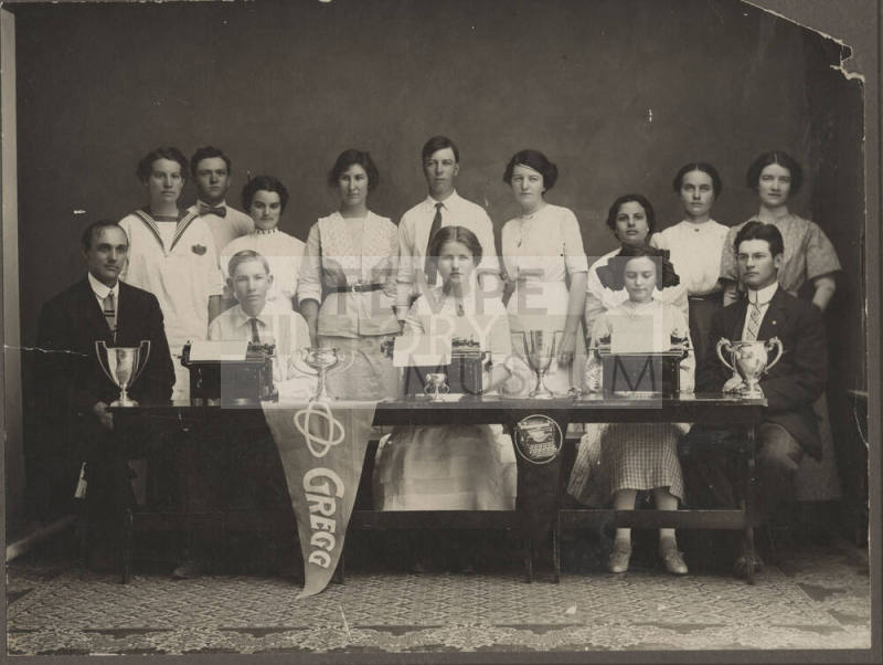 Tempe High School Christy Typing Class
