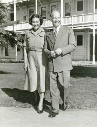 Lucille and Howard Pyle in California