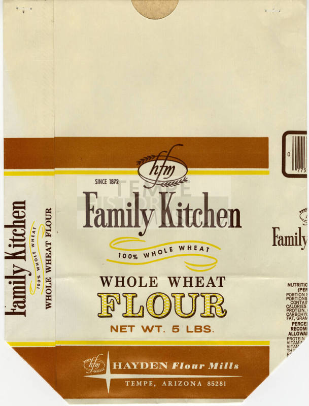 Family Kitchen Flour Bag from Hayden Flour Mills