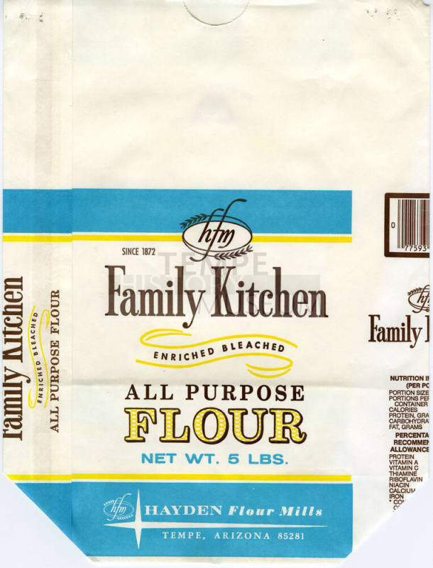 Family Kitchen Flour Bag from Hayden Flour Mills