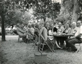 Old Settlers Picnic in Thane Read's Yard