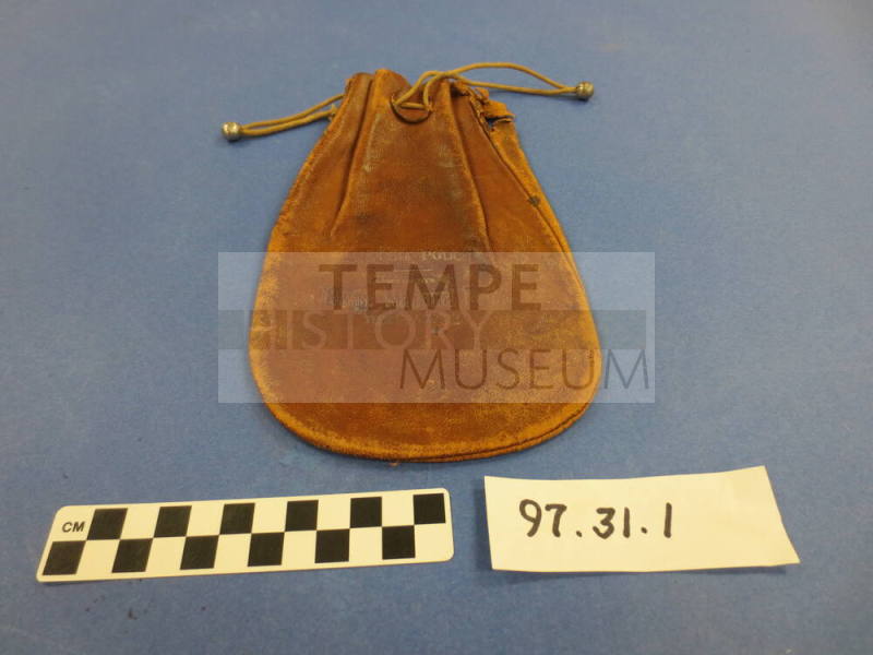 Leather Deposit Pouch