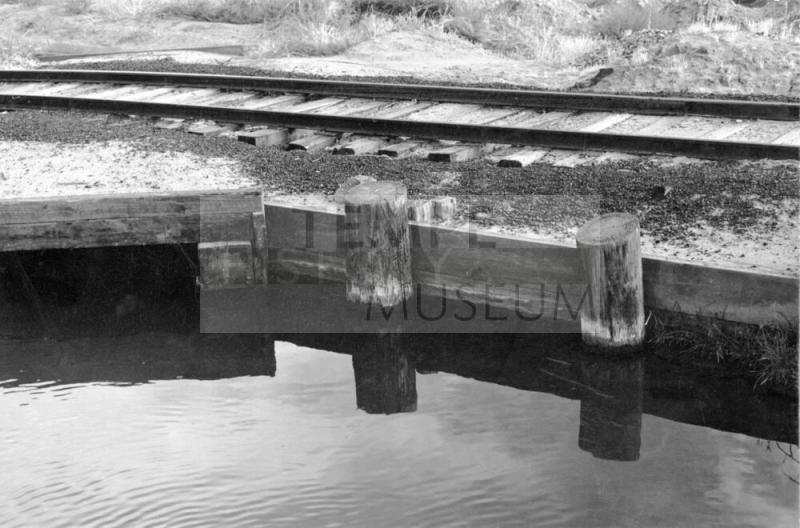 Hayden Ditch by railroad track