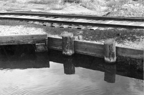 Hayden Ditch by railroad track