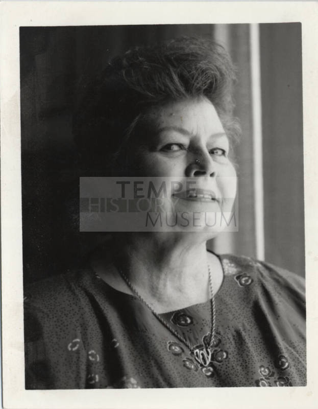 Monie Todd, Senator Todd's wife, photo print