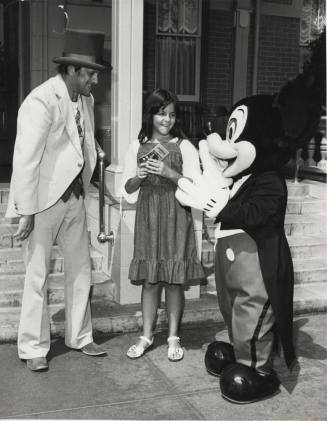 Ladd Kwiatkowski - Ladmo photo print with Mickey Mouse