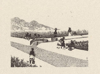 Indians Irrigating crops