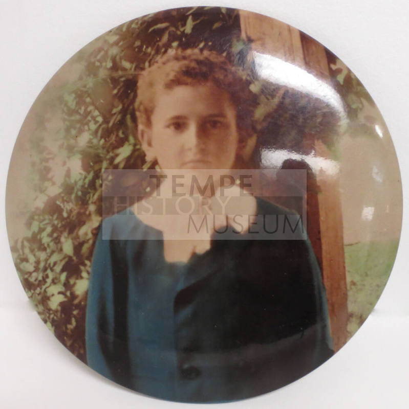 Portrait of Edward (Ned) S. Craig on button