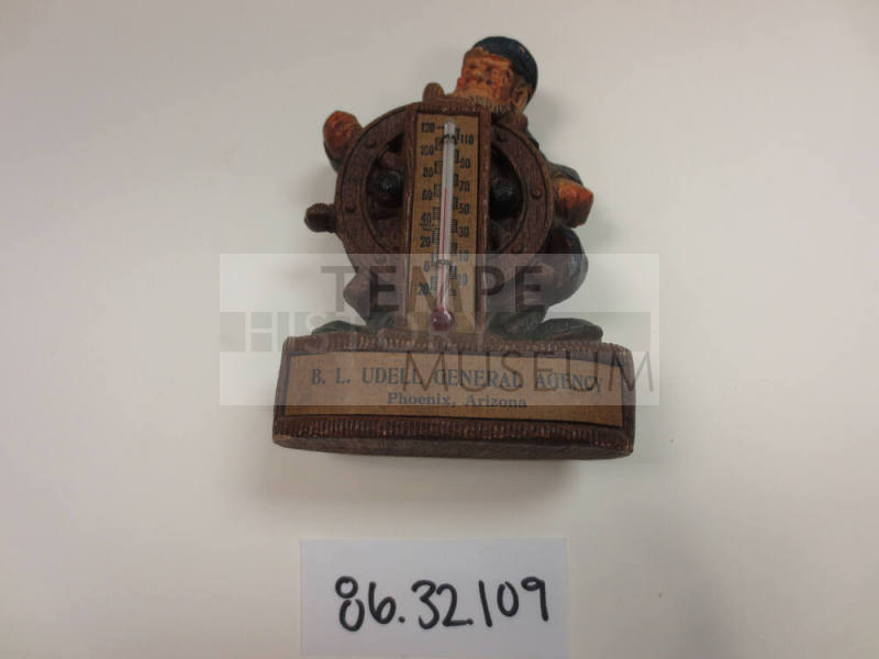B.L. Udell General Agency thermometer